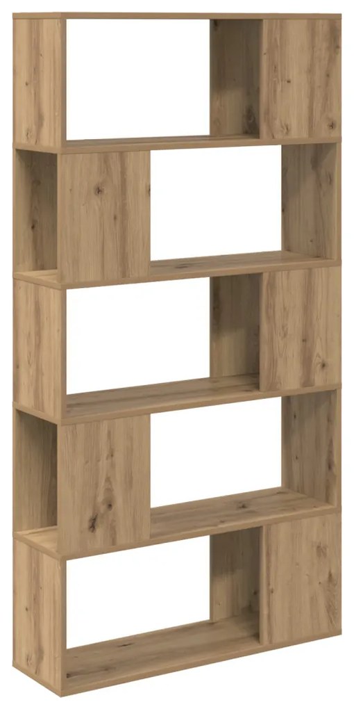 TV Állvány Mesteri Tölgy Lapraszerelt fa 80 x 24 x 155 cm