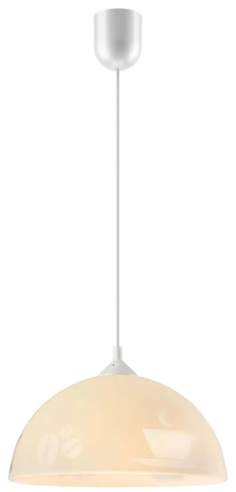 Csillár zsinóron 1xE27/60W/230V kávé