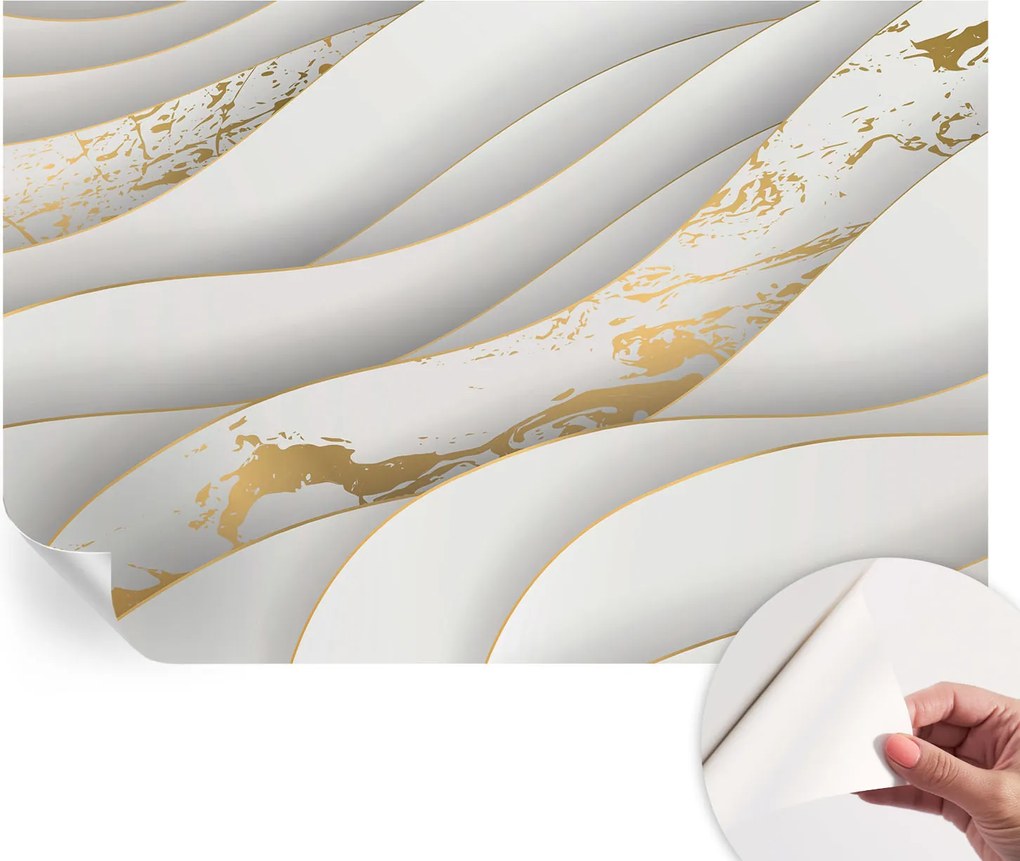 Öntapadós fotótapéta a konyhába Mosható Dinamikus minták 104x70 cm