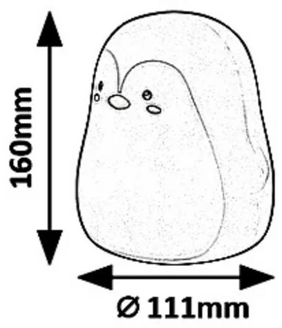 Rabalux 5410 Baloo Pingvin dekoratív lámpa
