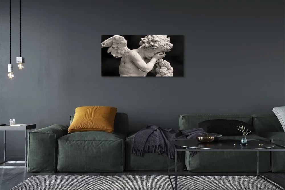 Canvas képek síró angyal 140x70 cm