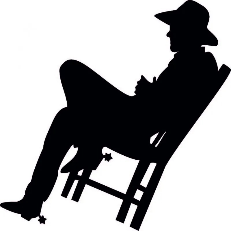 Elegáns fa kép a falon - COWBOY | SENTOP