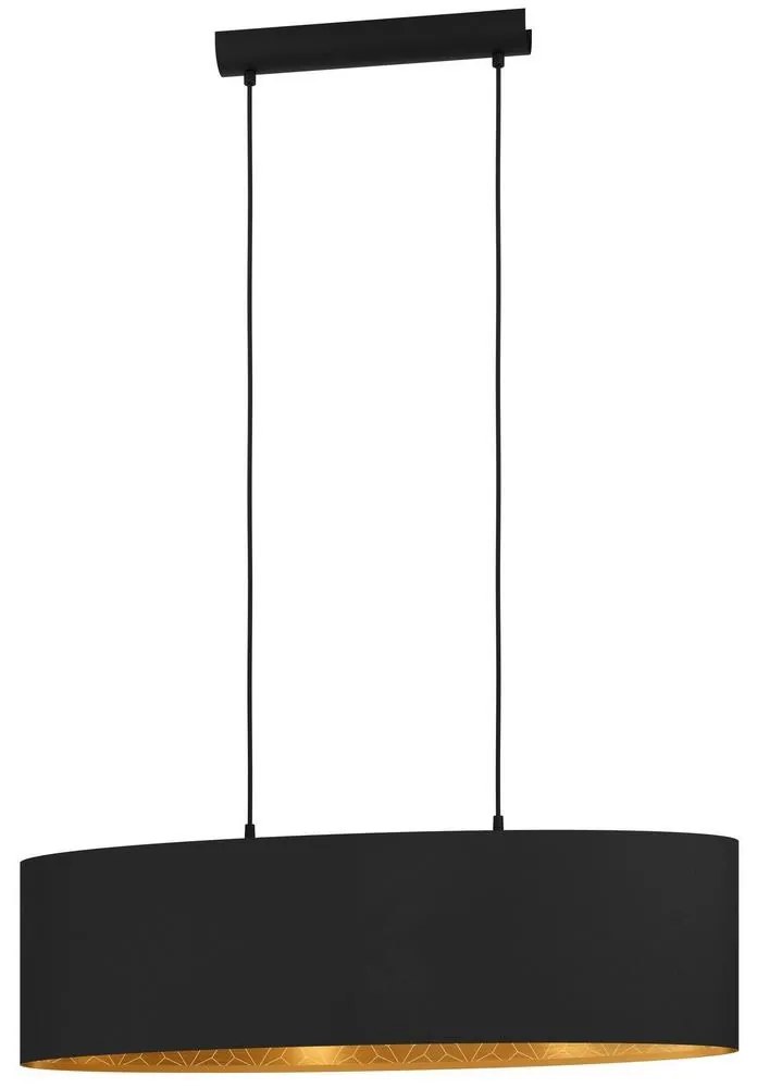 Eglo 900147 - Csillár zsinóron ZARAGOZA 2xE27/40W/230V