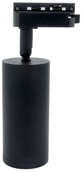 Spotlámpa MICA sínrendszerhez 1xGU10/25W/230V 1 fázisú fekete