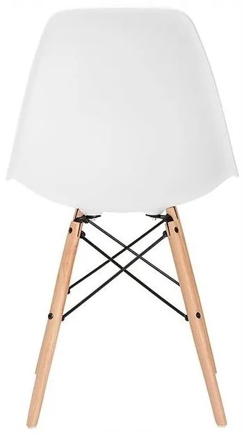 Modern szék DIDIER bükk + fehér