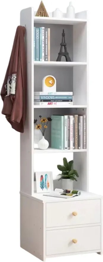 Fiókos szekrény 3 polccal 40x40x131cm fehér FUR1832-3