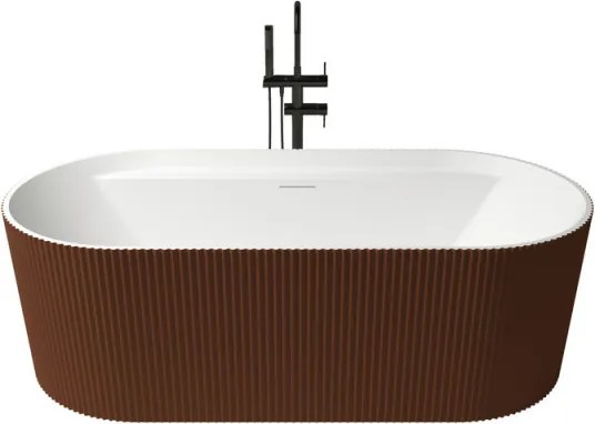 Olympia szabadonálló kád_80x170_Cobre Metallic/Blanco Mate