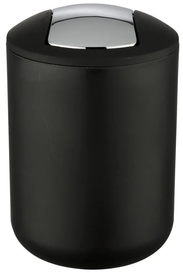 Fekete műanyag fürdőszobai kiegészítő szett Brasil – Wenko