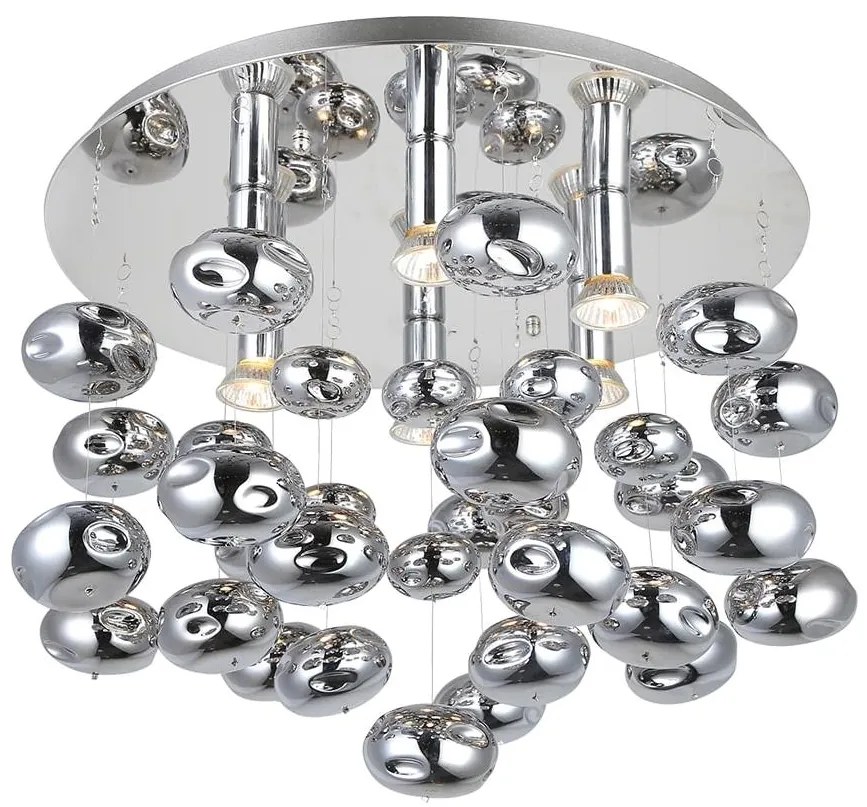 Luxera LUXERA 46119 - Mennyezeti lámpa AMARILLO 6xGU10/50W/230V 46119