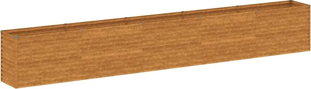 vidaXL Corten acél kerti magaságyás 482 x 50 x 69 cm