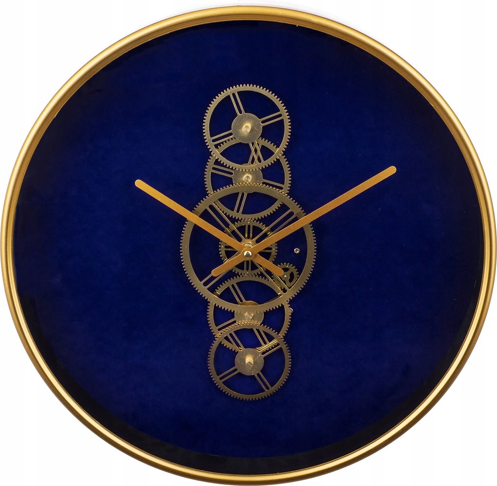 Treviso falióra sötétkék arany fém fali dekoráció