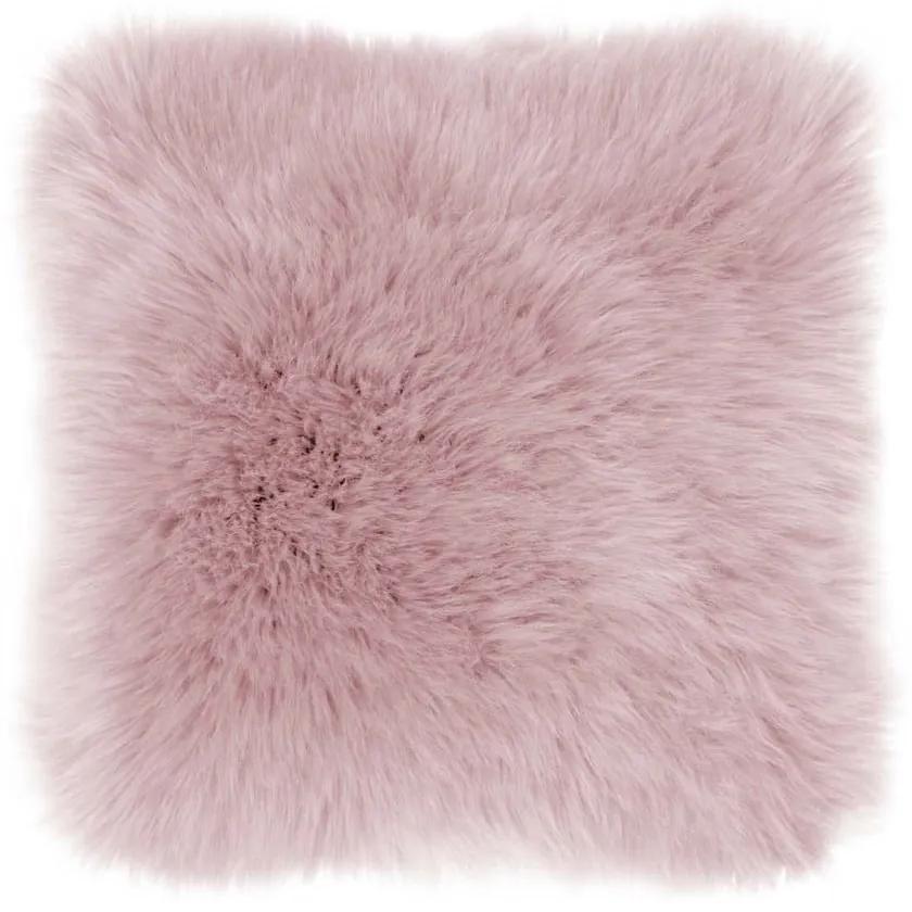 Sheepskin rózsaszín párna, 45 x 45 cm - Tiseco Home Studio