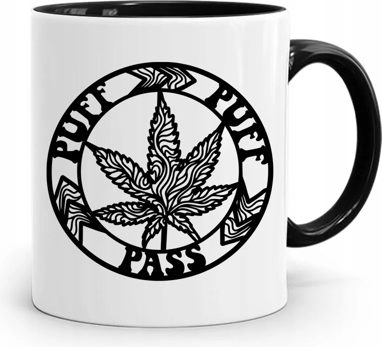 Dohányosoknak 420 Cbd Bögre Fekete Ajándék fényképes nyomtatással