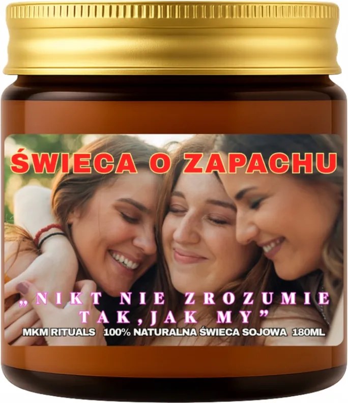 Szója illatgyertya 180 ml Senki sem fogja úgy megérteni, mint mi