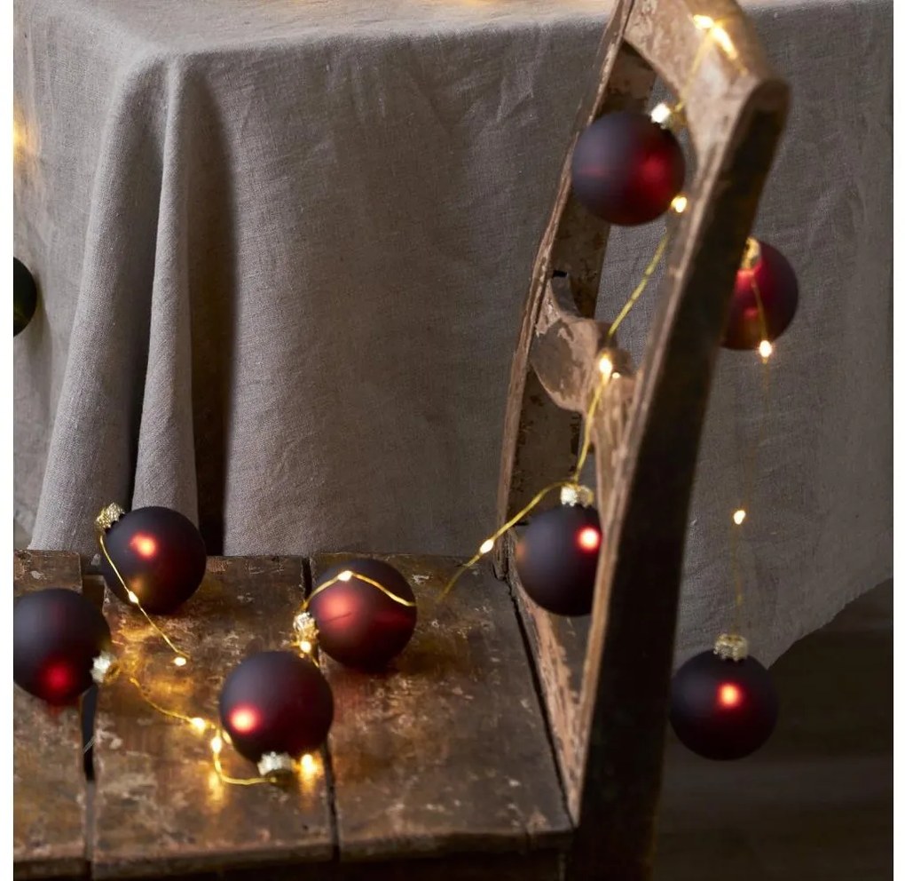 Eglo 411559 - BLISS karácsonyi LED fényfüzér 22xLED, 2,6m, meleg fehér