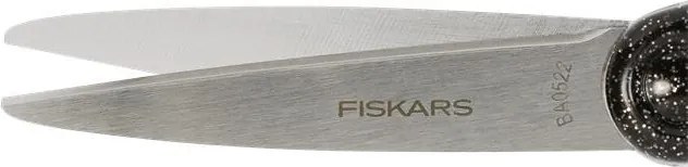 Olló, iskolai, 18 cm, FISKARS, csillámos fekete (IF1067859)