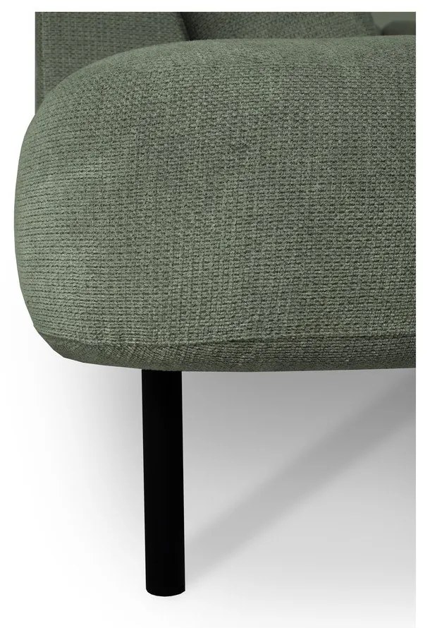 Zöld sarokkanapé (bal oldali-U alakú) Hero – Scandic