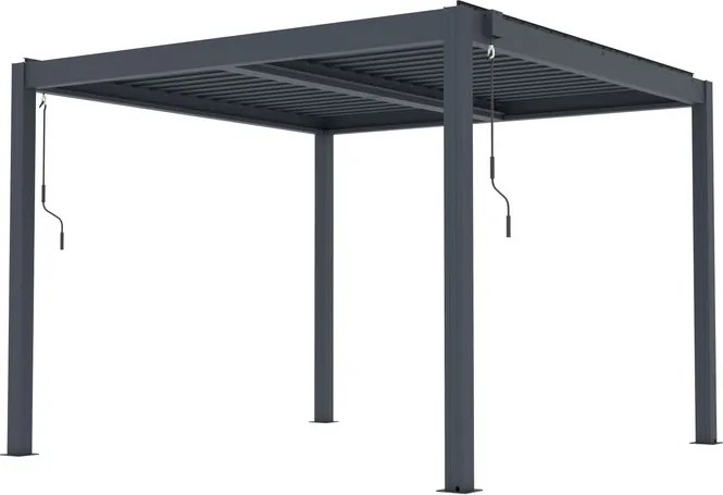 G21 Austin Premium 3x3 m bioklimatikus pergola, antracit alumínium