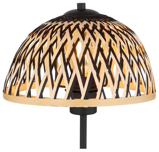 Globo 15767T - Asztali lámpa COLLY 1xE27/15W/230V bambusz