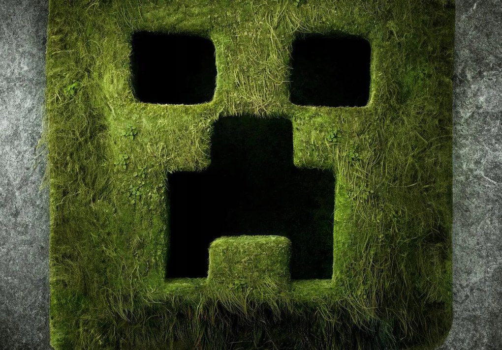 Poszter, Mojang, Minecraft, Creeer, Alex, Enderman, Zombie,