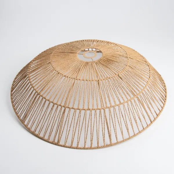 Brilagi - CERIA BOHO LED felületre szerelhető csillár, 1xE27/40W/230V, Ø 70 cm, barna