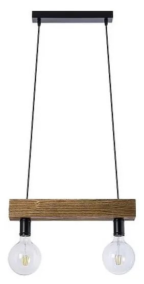 Csillár zsinóron 2xE27/60W/230V