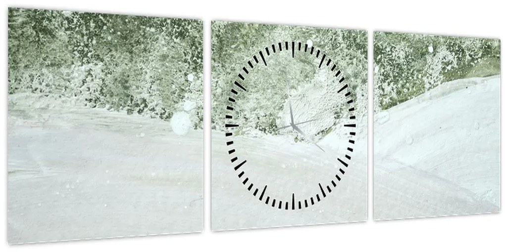 Kép - Absztrakció ecsettel (órával) (90x30 cm)