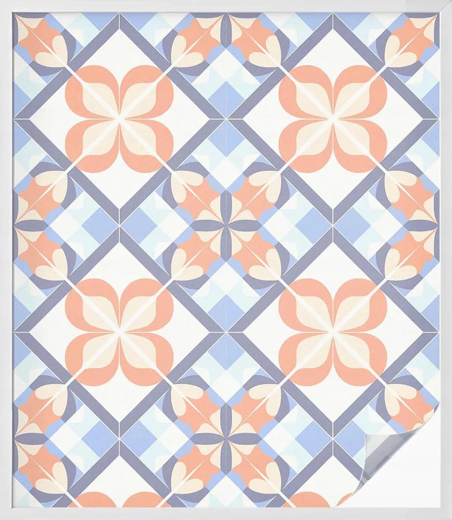 Ablakfólia Konyha Fürdőszoba Adatvédelem Virágmintás 100x116