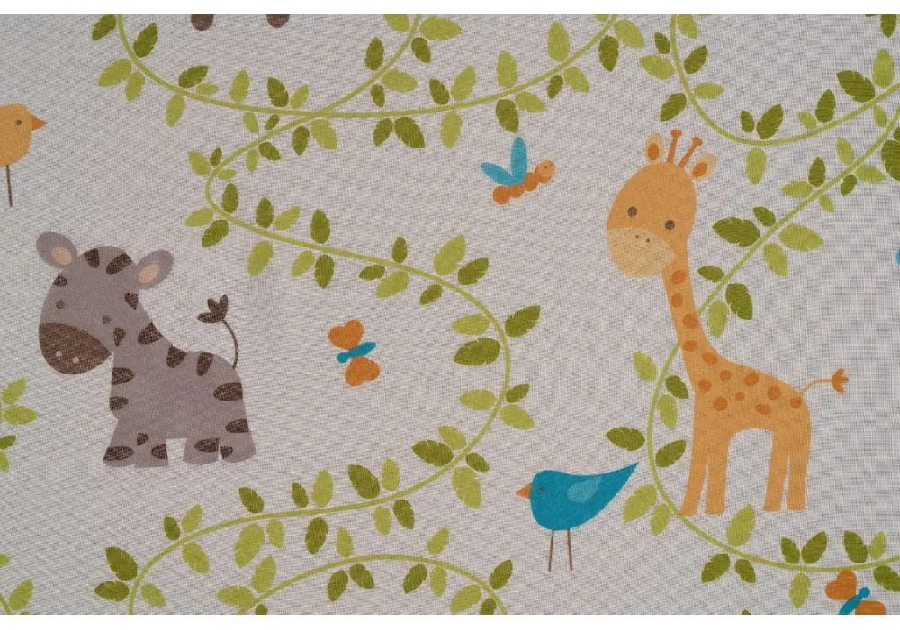 Átlátszó gyerek függöny 140x245 cm Yoyo - Mendola Fabrics