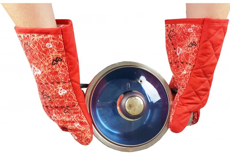 Konyhai kesztyű normál szív Emi