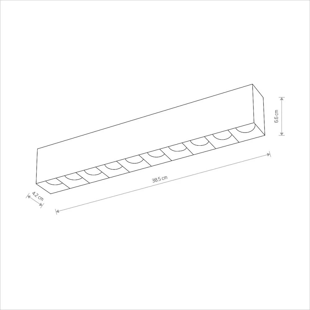 NOWODVORSKI 10056 MIDI LED Modern Mennyezeti Lámpa LED IP20