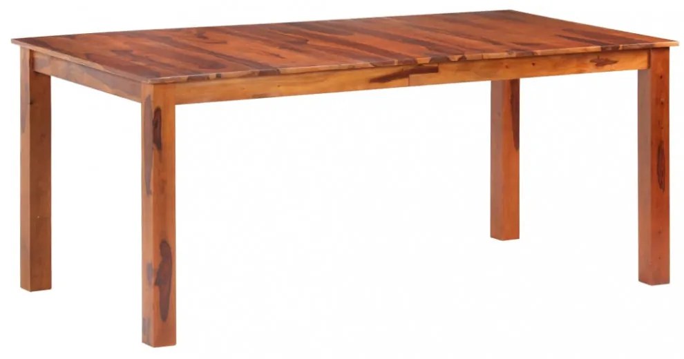 tömör rózsafa étkezőasztal 180 x 90 x 76 cm