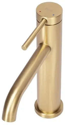 REA-B5323 - Mosdócsaptelep CLIF 20,5 cm szálcsiszolt arany