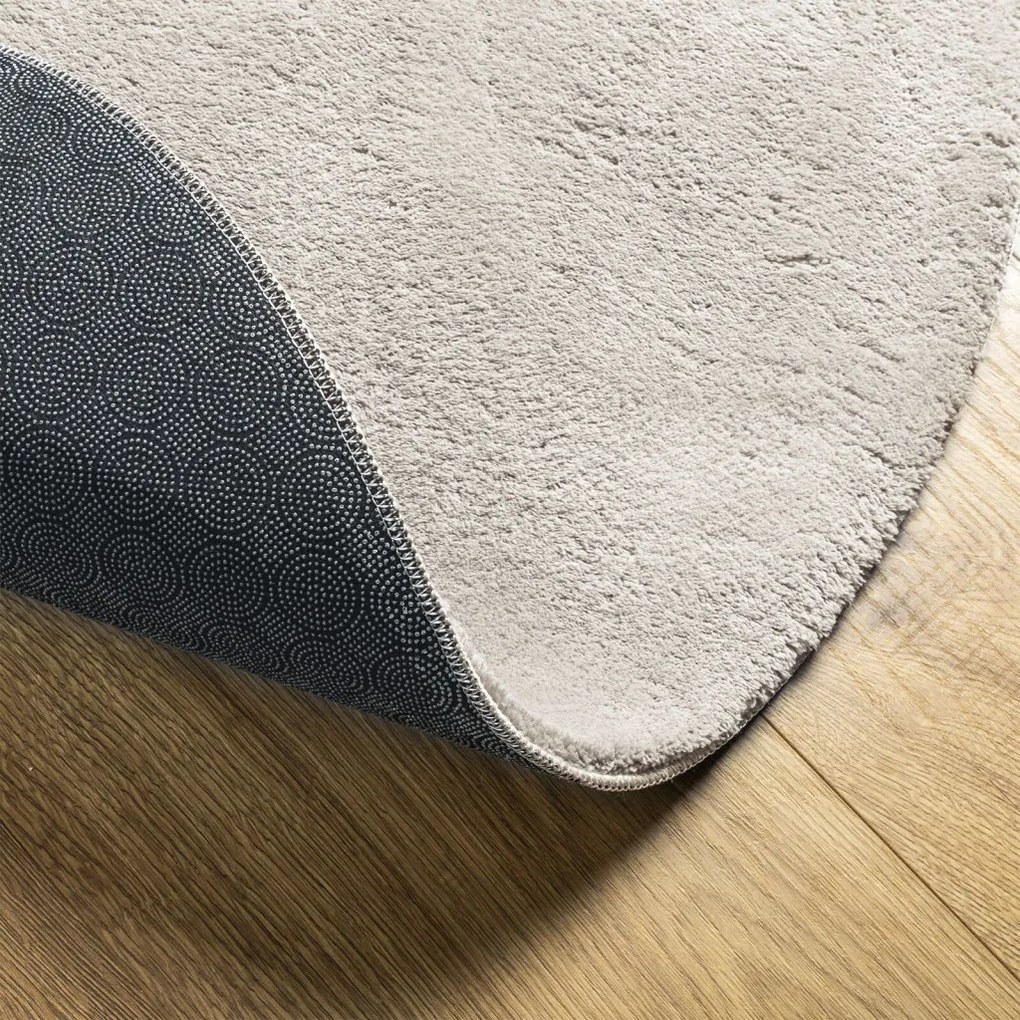 Területszőnyeg Homok 80x150 cm Poliészter Csúszásmentes