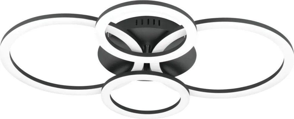 EGLO 900319 PARRAPOS-Z Modern LED Mennyezeti Lámpa Fehér, Fekete LED IP20