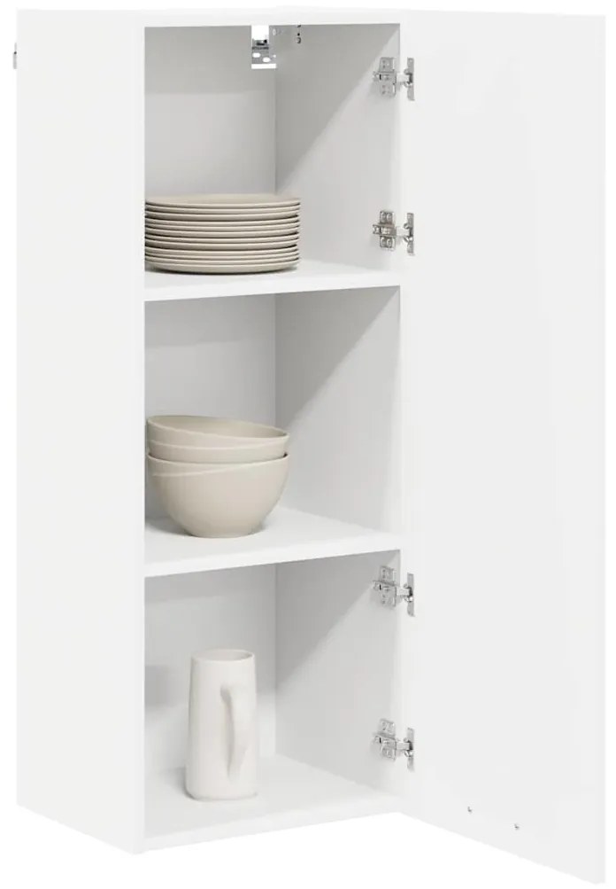 Függő szekrény polcokkal Riga Fehér 40 x 31 x 100 cm Faanyag