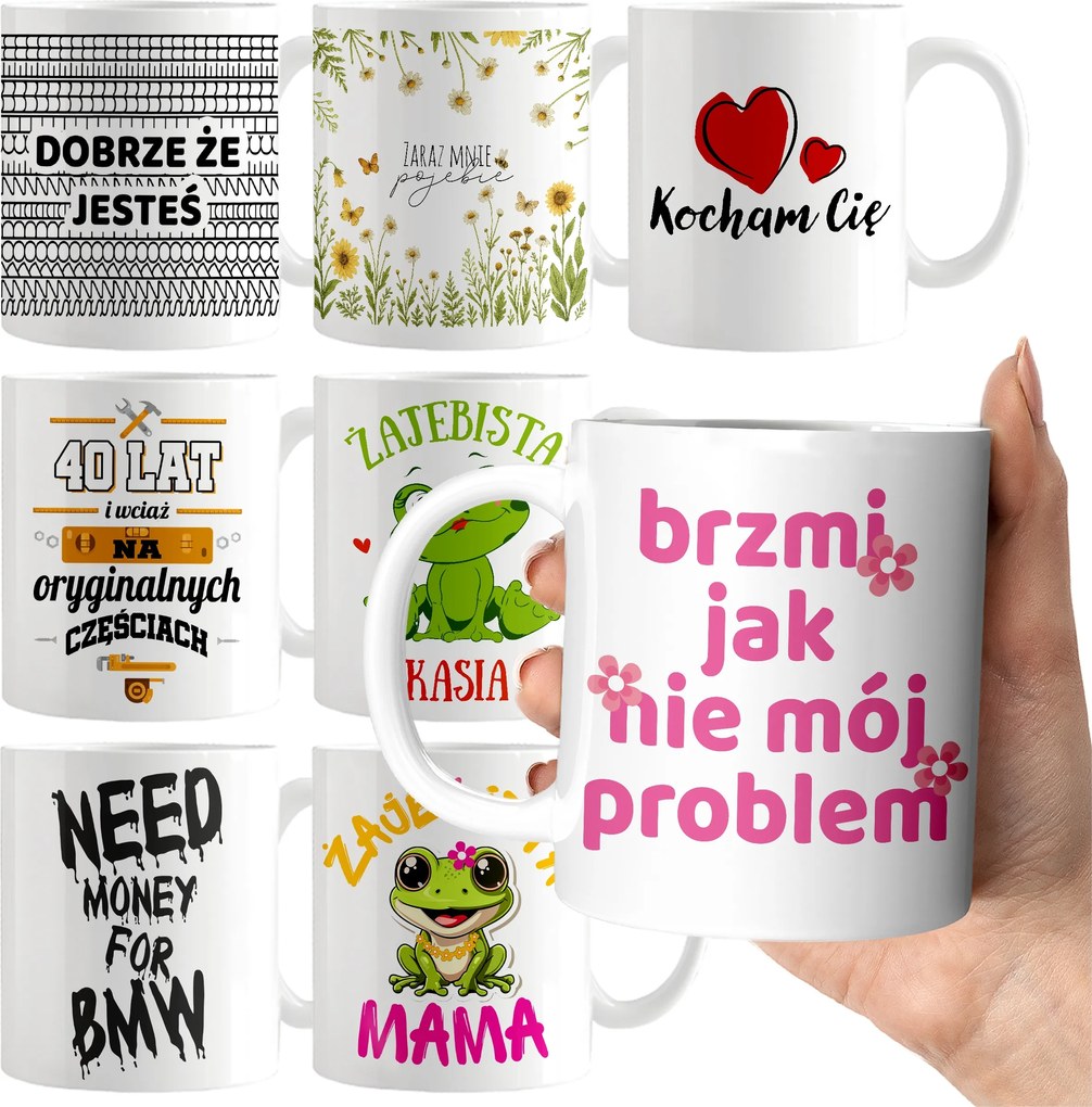 Bögre Ajándék Nagykereskedelmi Ár MIX Minták 330 ML