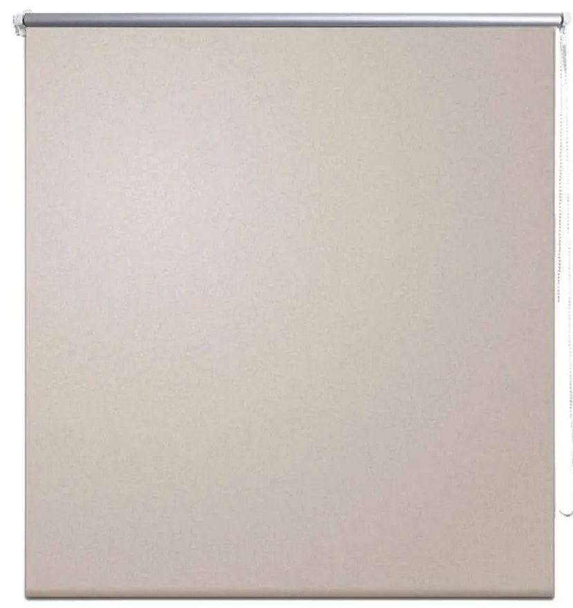 vidaXL Roló Elsötétítés 140 x 230 cm Bézs
