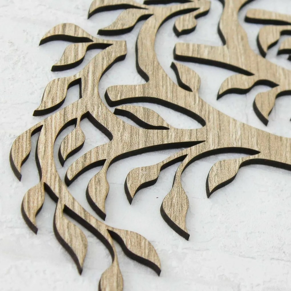 DUBLEZ | 2 az 1-ben fából készült életfák - Hod és Netzach