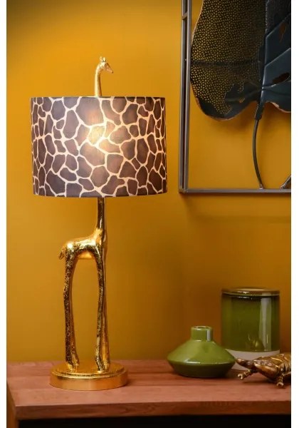 Lucide 10506/81/02 - Asztali lámpa EXTRAVAGANZA MISS TALL 1xE27/60W/230V arany