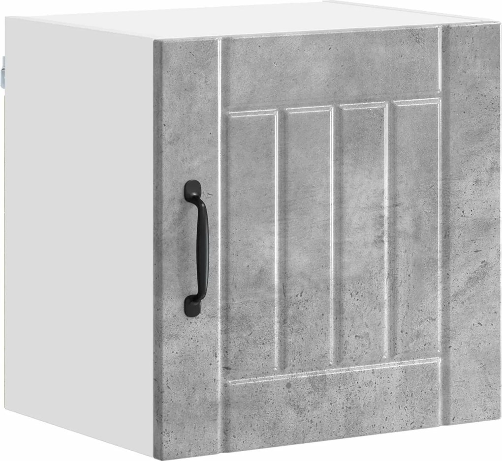 vidaXL Konyhaszekrény Lucca Beton Szürke 40 x 31 x 40 cm Faanyag