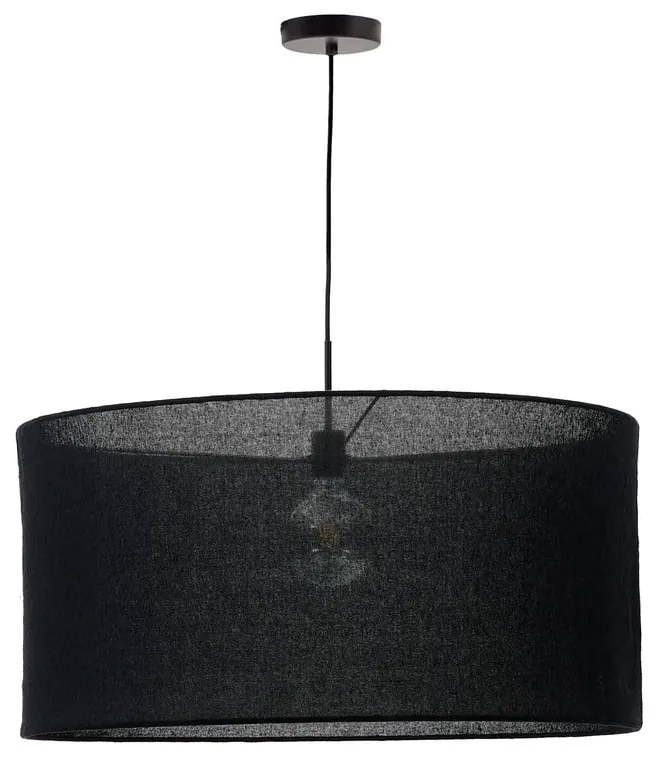 Fekete lámpabúra ø 80 cm Mariela – Kave Home