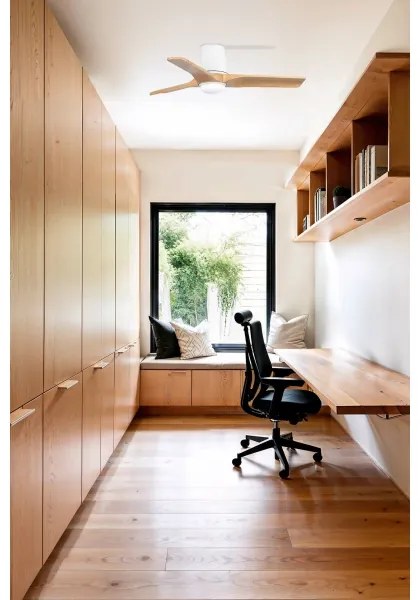 FARO 33836-1TW-LED HEYWOOD TUB 10W/230V fenyő/fehér 90 cm + távirányító