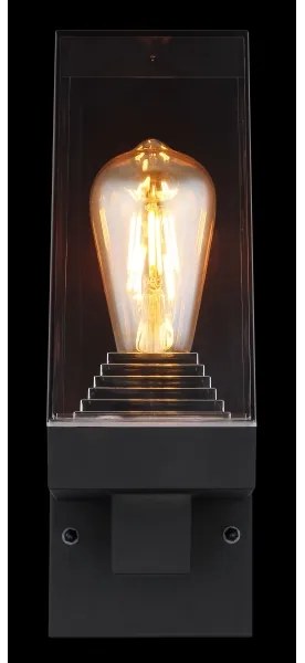 Globo 31370 - Kültéri fali lámpa GABBA 1xE27/40W/230V IP44