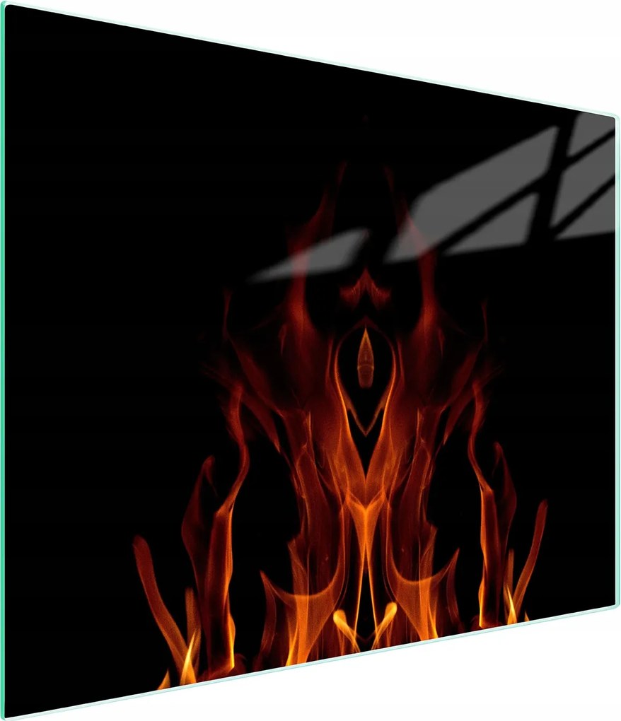 Üveg Vágódeszka 52x30 Tűz Edzett Üveg