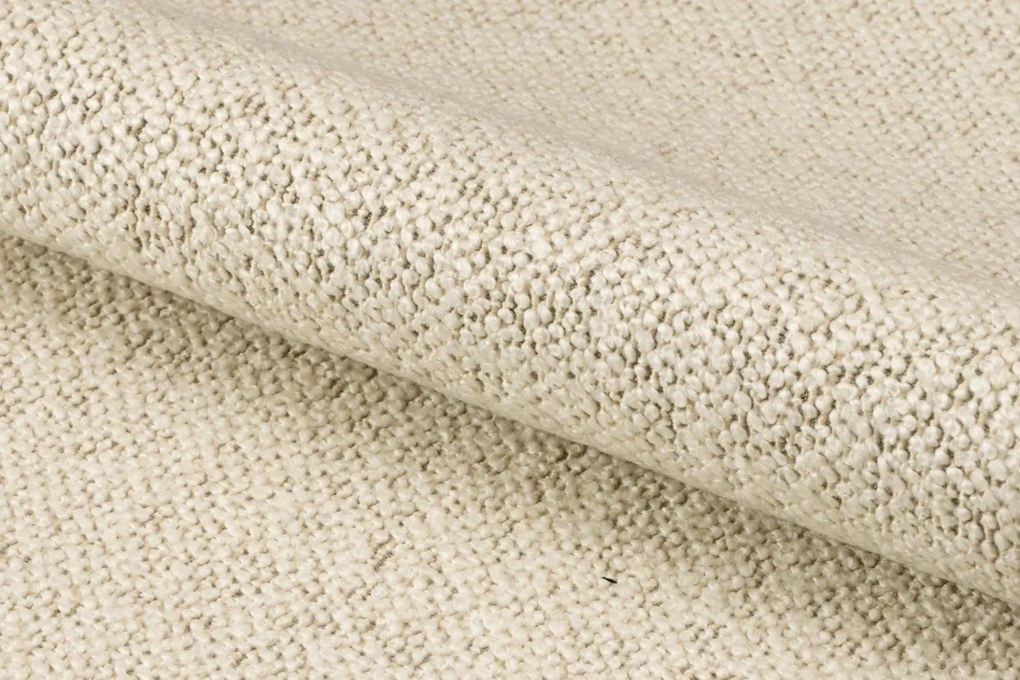 MAZZONI EXPORT YUNI Krémszínű (Monza 90 szövet) - MODERN BOUCLÉ KÁRPITOZOTT FORGÓSZÉK NAPPALIBA/ÉTKEZŐBE/LOFT IRODÁBA