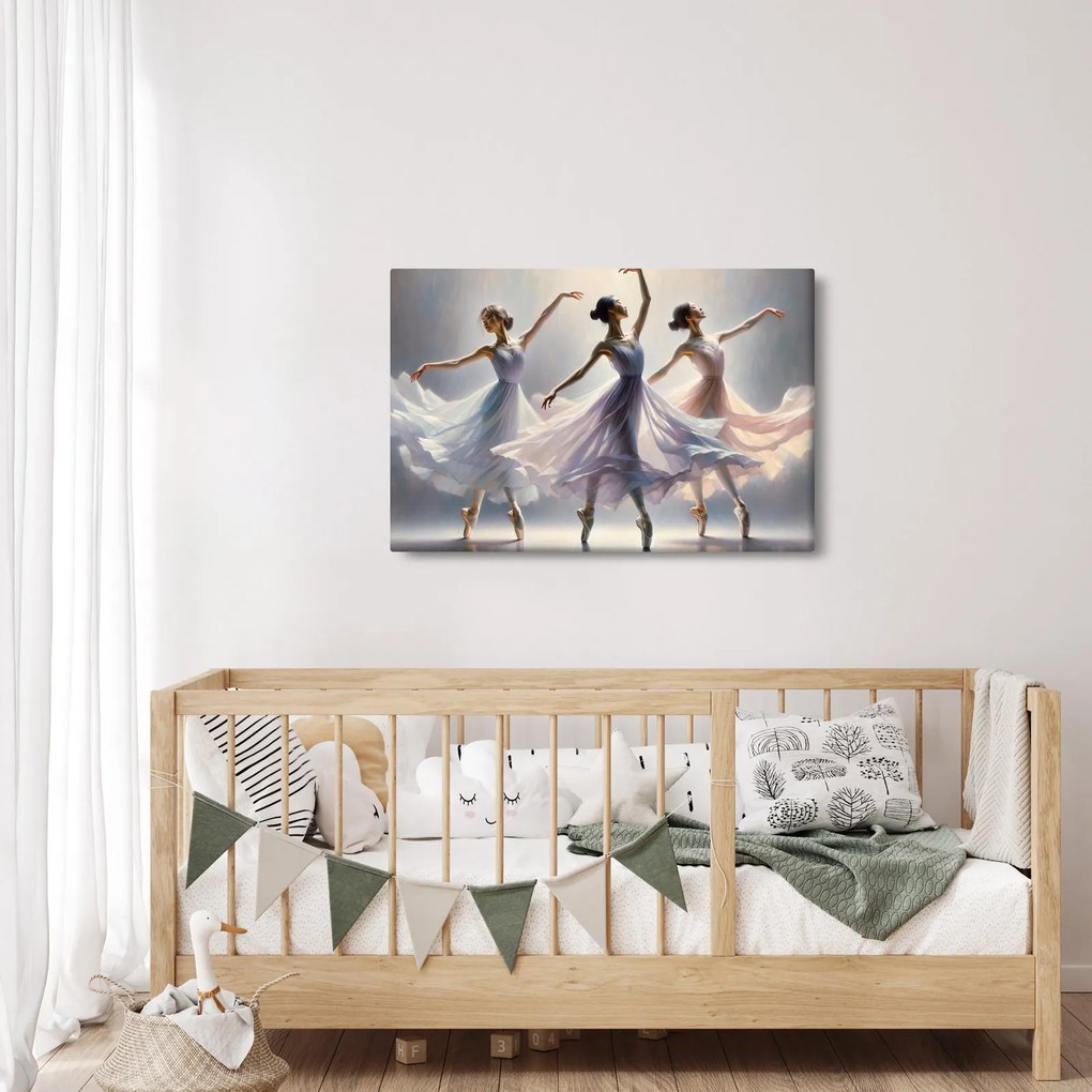 Kép - Három balerina (90x60 cm)