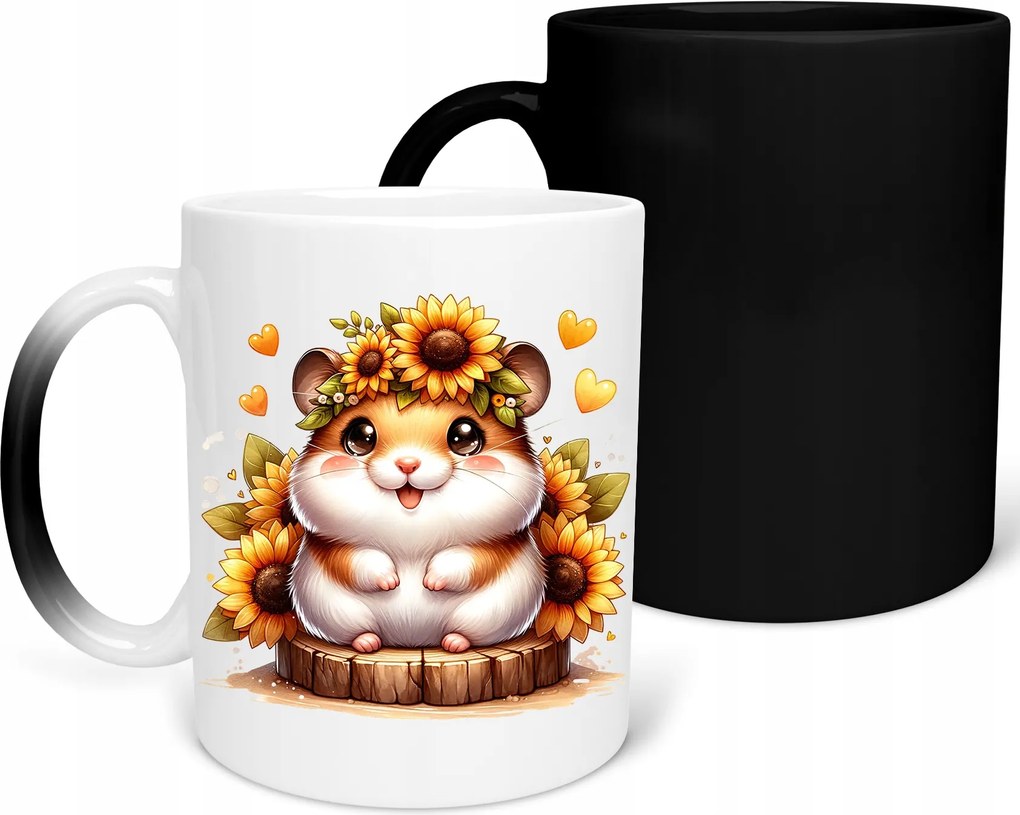 Mágikus Bögre Hörcsög Ajándék Születésnap Karácsony +csomagolás+ Név