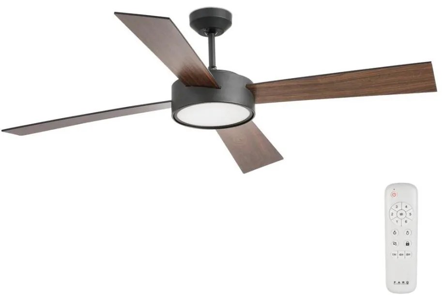 FARO 33725 - LED Mennyezeti ventilátor HYDRA LED/20W/230V á. 132 cm + távirányító