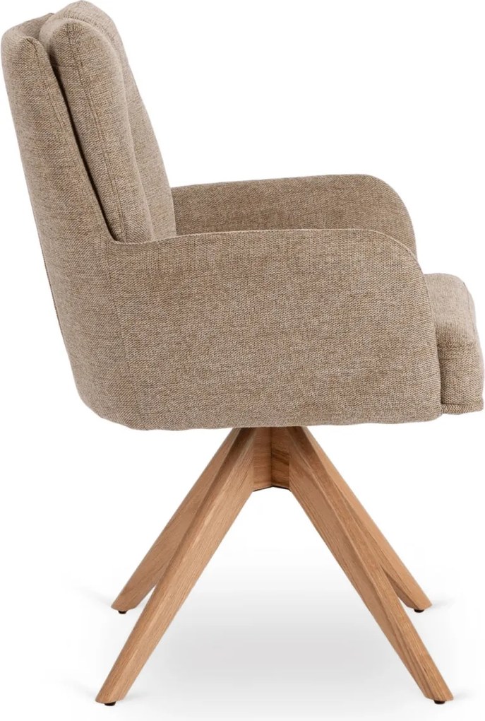 Forgó Étkezőszék Barna Színben. BIANCO